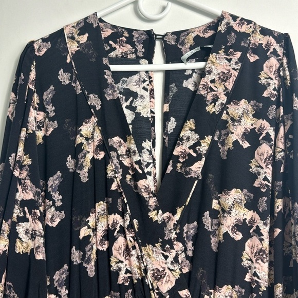 IRO Mexi Floral Print Wide-Leg Jumpsuit Size Medium - Picture 6 of 12